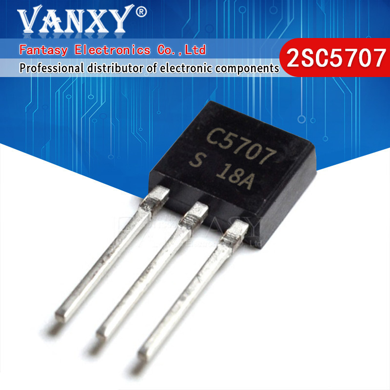 10PCS 2SC5707 TO-251 C5707 TO251 2SC5706 C5706 2SB1203 2SD1803 B1203 D1803 ทรานซิสเตอร์อิเล็กทรอนิกส