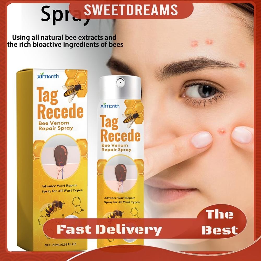 Bee Venom Treatment Spray 20ml Wart Skin Tags Removal Treatment Spray Tag Recede