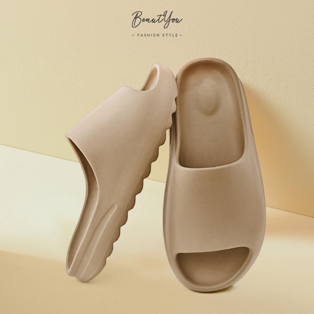 {2024-BEY }Unisex Pillow Slippers Non-Slip Thick Sole Shower Bathroom Slipper Soft Sandals [BeautYou.th ]