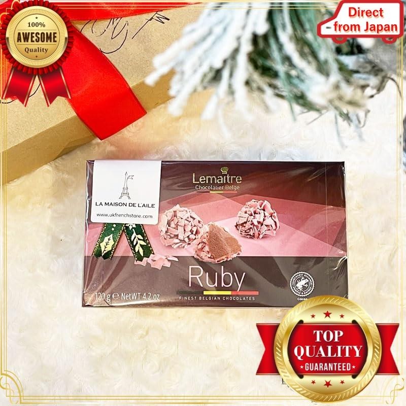 [Direct from JAPAN]Rumetoru Ruby Chocolate Flake Truffles 120g