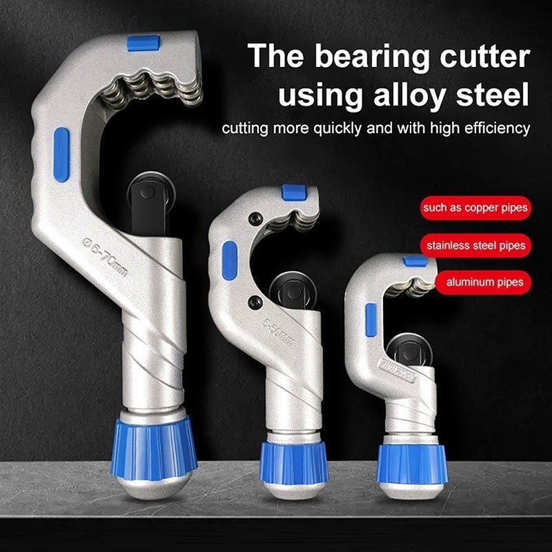 กรรไกรตัดท่อแบริ่ง สเตนเลส สําหรับท่อประปา คัตเตอร์ตัดท่อ VALUE cutter tools copper pipe cutter รุ่น CT-532/532B CT-650