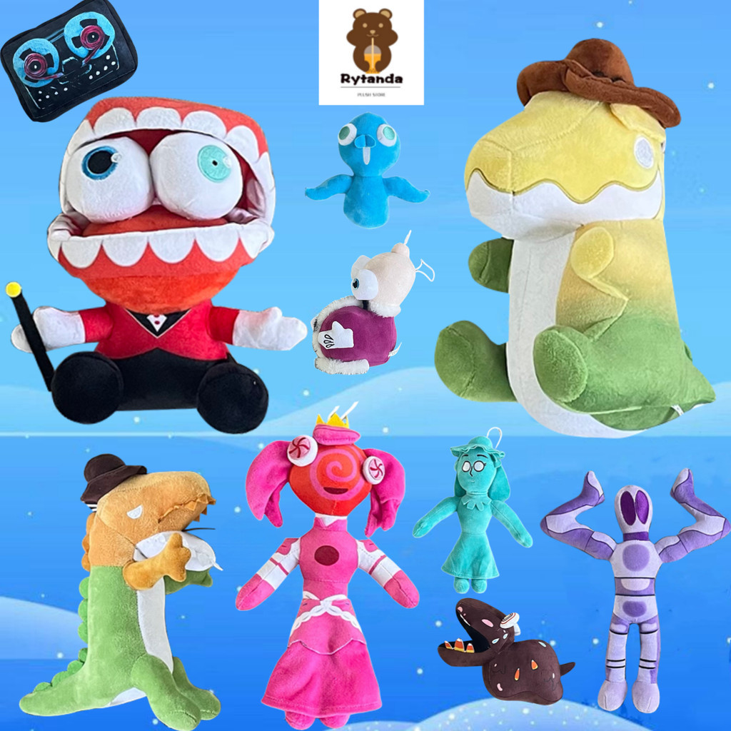 ✨ในสต็อกในสต็อก✨The Amazing Digital Circus Gumigoo ของเล่นตุ๊กตา Digital Circus การ์ตูน Clown ตุ๊กตา