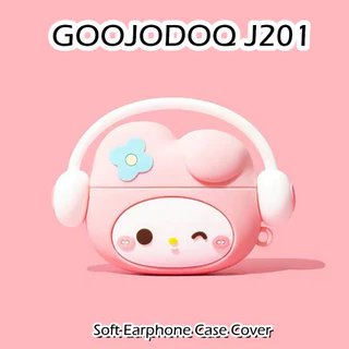 พร้อมส่ง! นําไปใช้กับ GOOJODOQ J201 เคส Case เคสหูฟัง การ์ตูนซอก ซิลิโคนนุ่ม เคส เคสหูฟัง NO.1