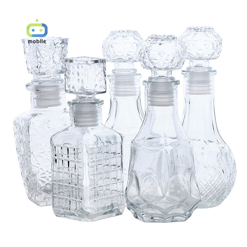 [maygood] 1 PC 100/150ml ถ้วยแก้วใสขวดเหล้าวิสกี้ Party Barware วิสกี้ขวดแก้วสําหรับเหล้า Scotch Bourbon Barware {TH}