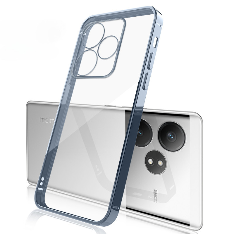ชุบใสเคสโทรศัพท์แบบนุ่มสําหรับrealme GT 6Tซิลิโคนโปร่งใสฝาหลังสําหรับRealme GT Neo 6 SE GT 6 Shell