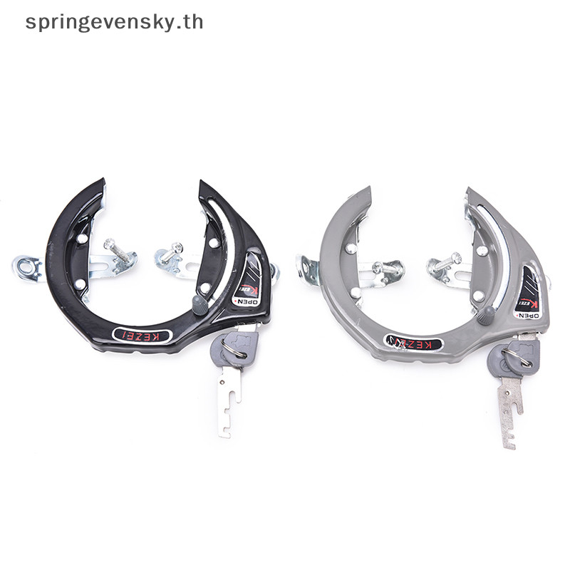 Springevensky Lock ล็อคคอมพิวเตอร์ ล็อคจักรยานเสือภูเขา โซ่เหล็กกันขโมย พร้อมกุญแจ ใหม่