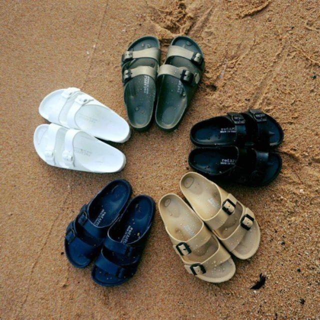 RED APPLE Double Strip BG2562 รองเท้า 泰国 防滑双带拖鞋