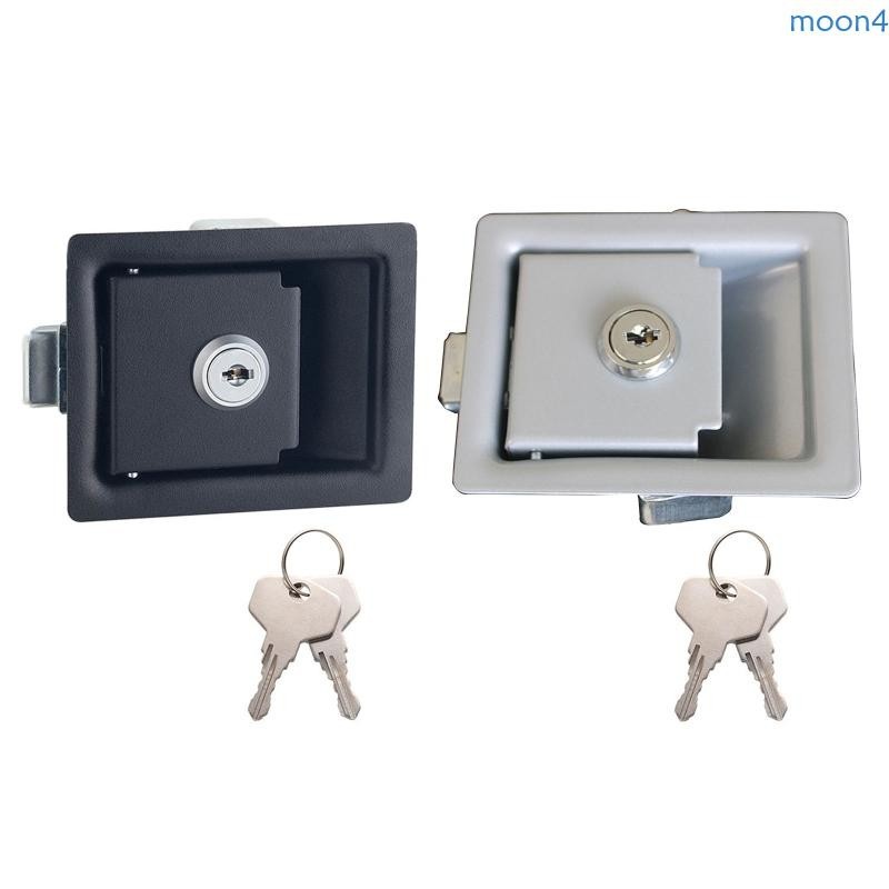 Moon4 RV Travel Trailer ประตูล ็ อค Polar Paddle Deadbolt ดึงประเภทแผงล ็ อค