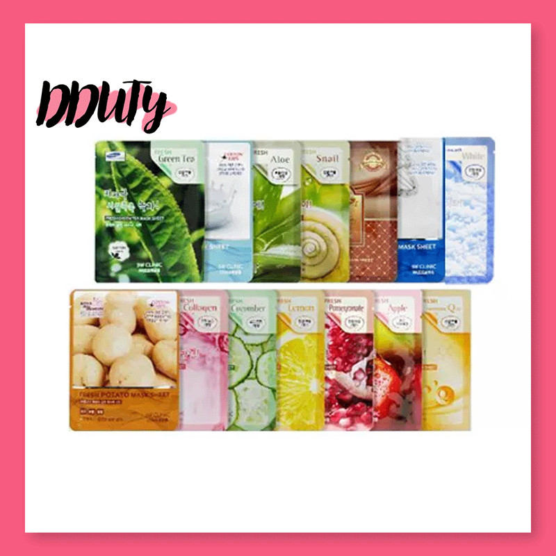 3w CLINIC Fresh Mask Sheet Collection