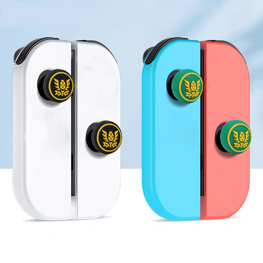 2/4 ชิ้นซิลิโคน Cat Paw Thumb Stick Grip Cap - Nintendo Switch Lite เกมคอนโซลควบคุมกรณี - จอยสติ๊กน่ารักฝาครอบ - Thumbstick ป้องกันอุปกรณ์เสริม - Stick Protector Caps
