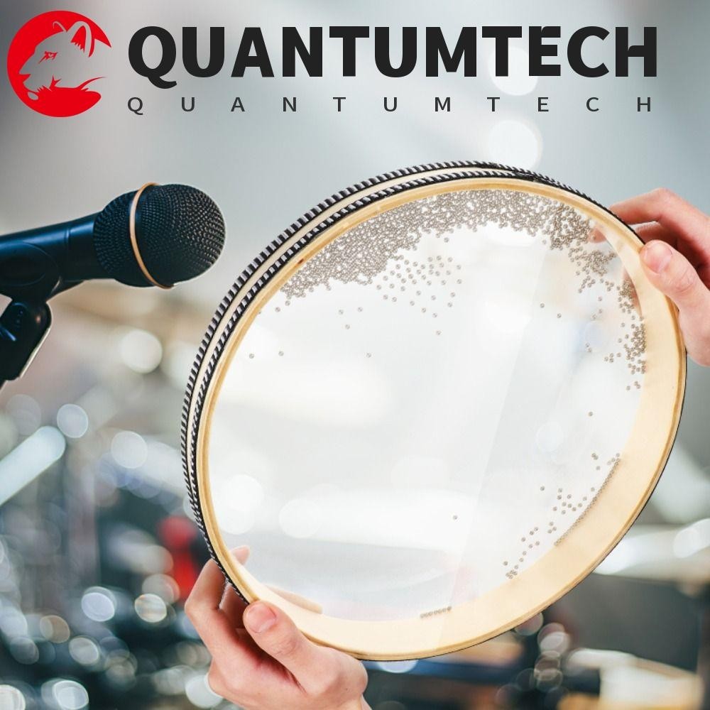 Quantumtech Wave Drum, สองด้านเสียงของ Sea Ocean Drum, Ocean Wave Bead โปร่งใส Orff Instrument เพลงพื้นบ้านมือกลองการเรียนรู้ในช่วงต้น