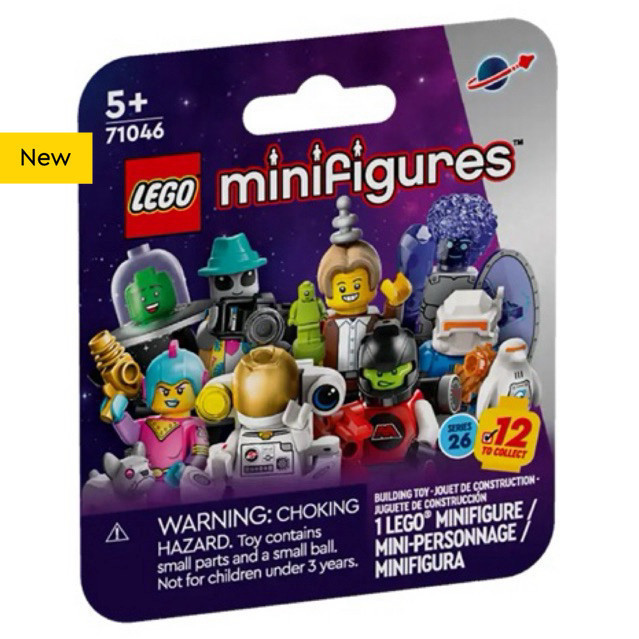 (พร้อมส่ง) Lego 71046 Minifigures Series 26 – Space เลโก้ของใหม่ ของแท้ 100% (แบบแกะกล่องเช็ค)