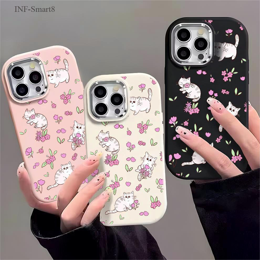 เคส For Infinix Smart 9 8 7 Hot 50i 40 40i 30i 30 20 20C Tecno Spark Go 2023 2024 Pro Note 5G เคสอินฟินิกซ์ Silicone PD