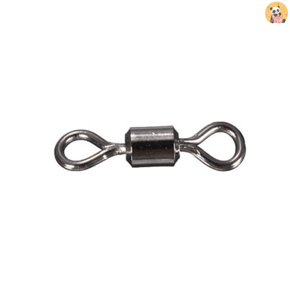 [CO] 100 Tronix Round Eye Rolling Swivels Rig Sea Carp Fishing TH