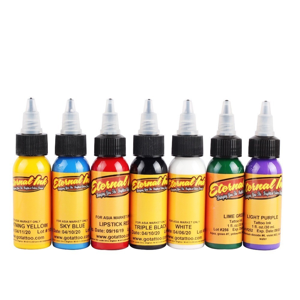 อุปกรณ์สัก Professional Tattoo Pigment 30ml Eterno Pigment Tattoo Color Ink
