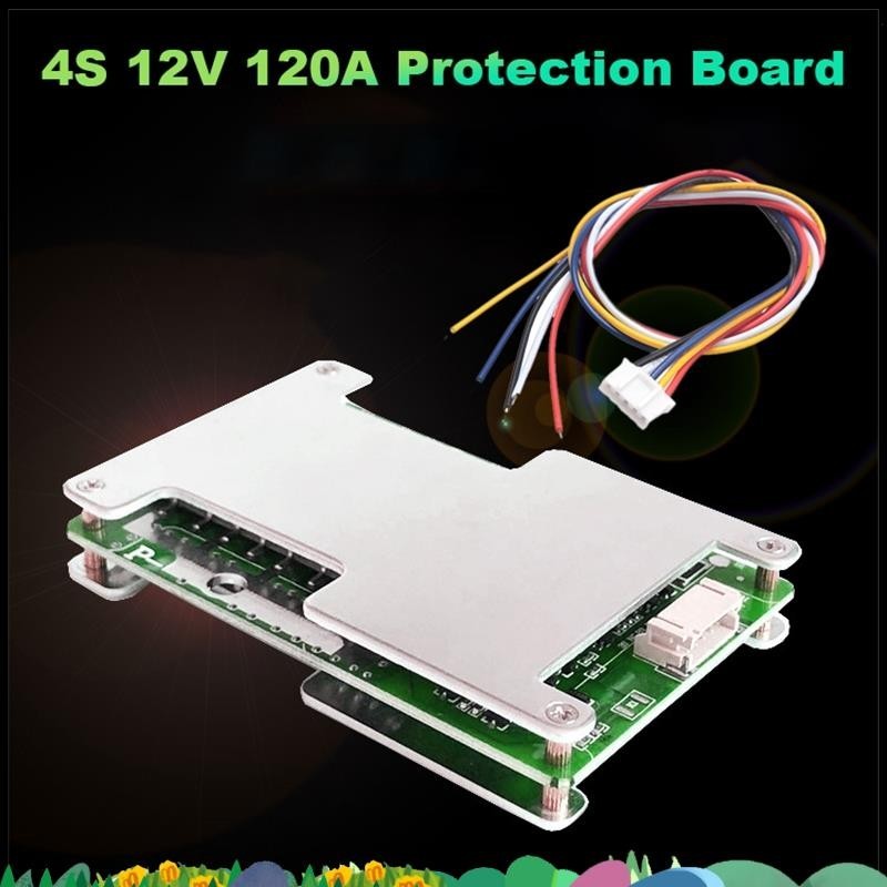 4s 12V 120A ป้องกัน 3.2V Li-Iron แบตเตอรี่ลิเธียม Charger แผ่นป้องกัน Balanced แบตเตอรี่ ncsqqkjyx