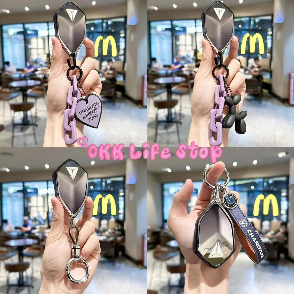 OKK Life Stop(A1405)*พร้อมส่งในไทย*Changan เคสกุญแจรีโมทรถยนต สําหรับ Changan DEEPAL S07/L07