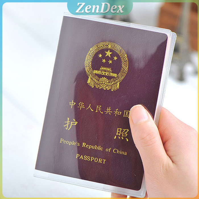 Z.D. แผ่น PVC ปกหนังสือเดินทาง ปกพาสสปอร์ต ซองใส่พาสสปอร์ต card cover
