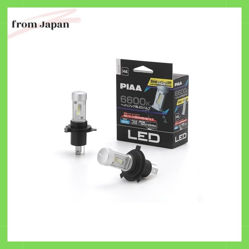 Piaa Led 6600K <Controller-Less Type> 12V 18/18W Hi3800/Lo3000Lm H4 รับประกัน 3 ปี การตรวจสอบรถยนต์ท