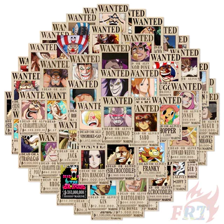 ❉ สติ๊กเกอร์ One Piece Wanted Series 02 ❉ 50 ชิ้น/เซ็ต DIY แฟชั่นสติ๊กเกอร์ Doodle กันน้ํา