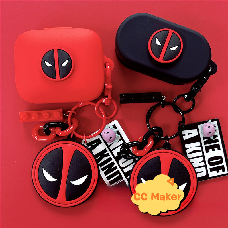 For OPPO Enco X3i Case Cartoon Keychain Pendant Silicone Soft Case OPPO Enco Buds2 Pro Shockproof Sh