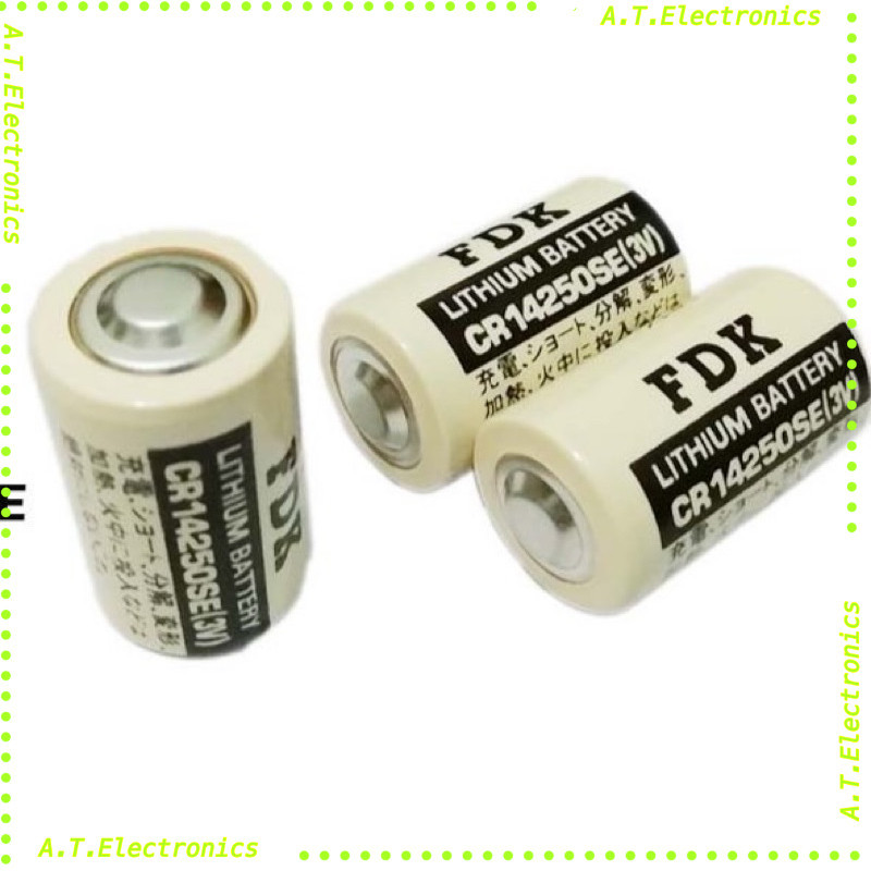 พร้อมส่ง! CR14250 FDK CR14250SE(3V) แพ็คคู่ LITHIUM BATTERY CR14250SE(3V)   แบตเตอรี่ List เที่ยม แบ