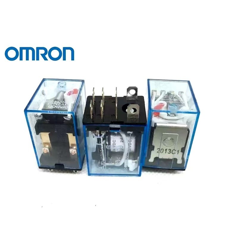 Omron Omron รีเลย์ระดับกลาง MY2N-J MY3N-J MY4N-J LY3N-J LY4N-J LY2N-J AC220V DC24 (พร้อมฐาน)