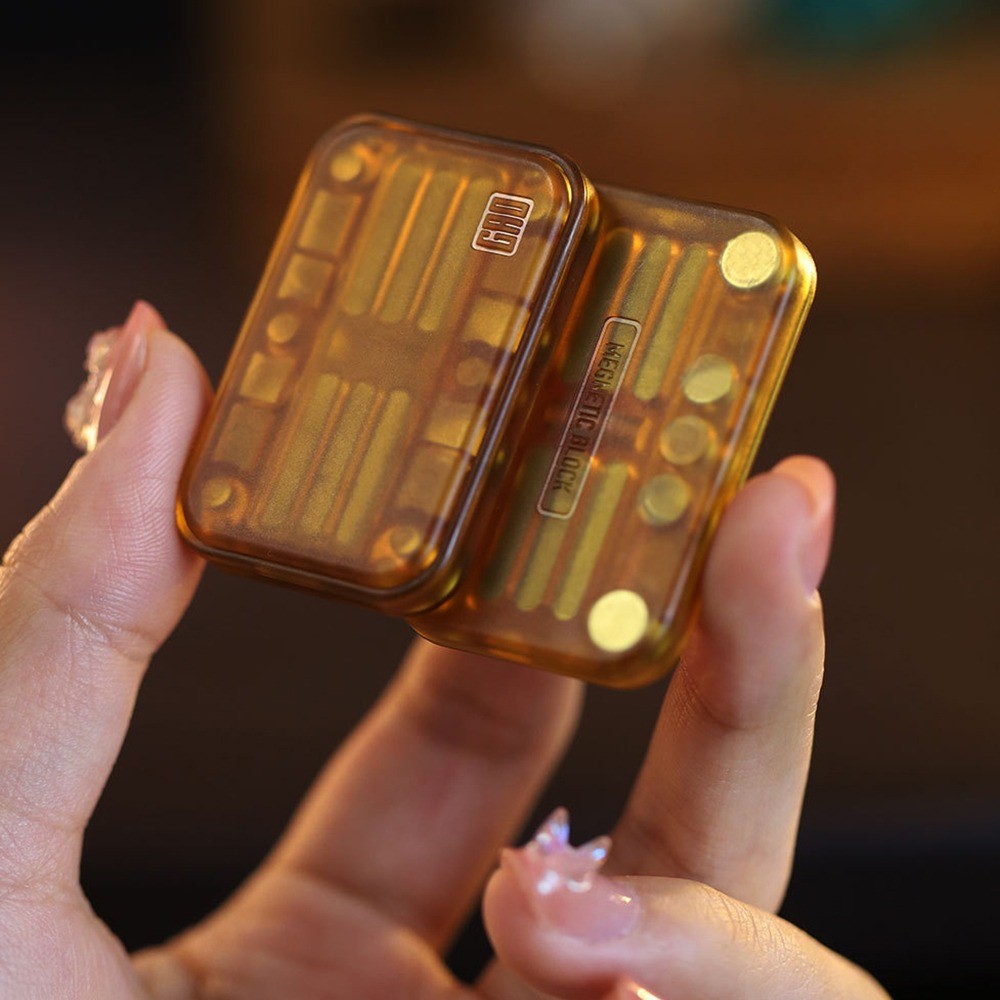 Gao Studio Magnetic Cube Infinite Bit Magnetic Push ย่อหน้า Dump Decompression ของเล่น