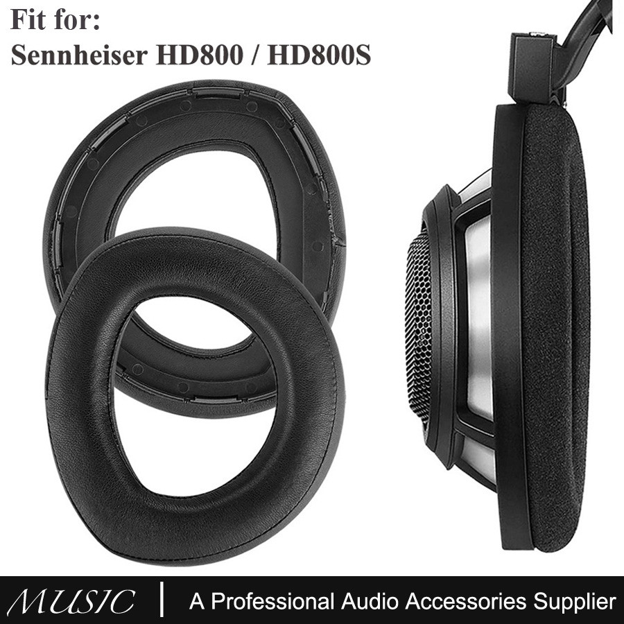 Hd800 หนังแกะแผ่นรองหูฟังสําหรับหูฟัง Sennheiser HD800S HD800