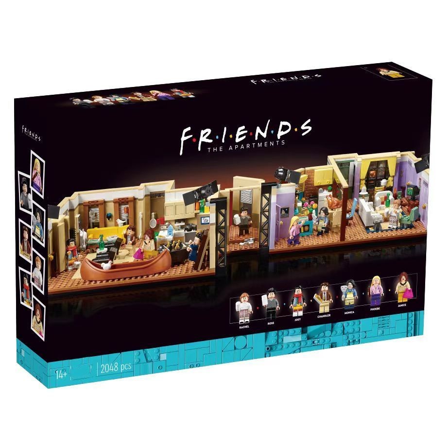 ของเล่นอพาร์ตเมนต์ Monica Friends - เข้ากันได้กับ LEGO ซีรีย์ 10292 ของขวัญสำหรับเด็ก