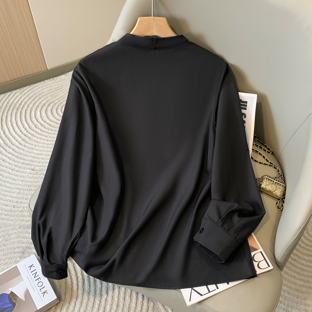 C&m Office Lady Style Collarless High-grade High-grade รูปที่ 6