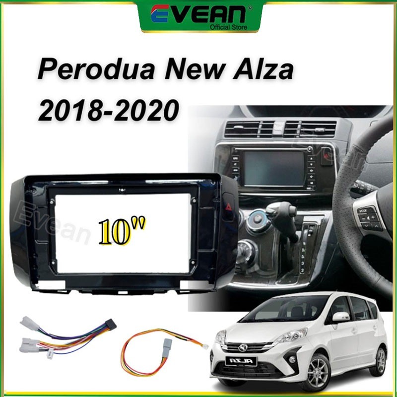 Perodua Alza 2009 -2020 Android 10ปลอกนิ้ว + ซ็อกเก็ต PNP