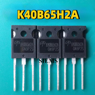 Original AOK40B65H2A K40B65H2A พลังงานสูง IGBT ทรานซิสเตอร์ 40A 650V TO-247 สําหรับเครื่องเชื่อมอินเวอร์เตอร์แปลงความถี่