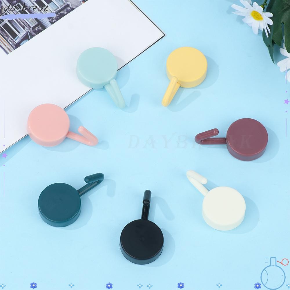 Daybreak Self-กาวบ้านครัวประตู Hook Storage Rack ไม่มีร่องรอยเล็บเสื้อผ้า Wall Hook