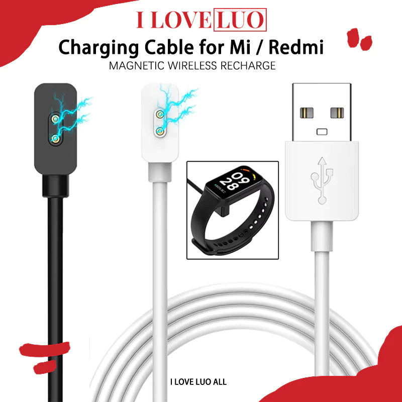สายชาร์จ USB for Xiaomi Mi Band 10 9 8/9 Mi Band 10 9 8NFC/Mi Band 9 8 Pro/Mi Band 9 8 Active/Redmi Watch 6 5 4 2