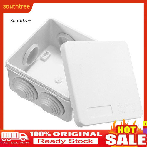SOU_ CCTV Weatherproof Outdoor Camera Junction Box Enclosure IP55 Terminal Cable Case