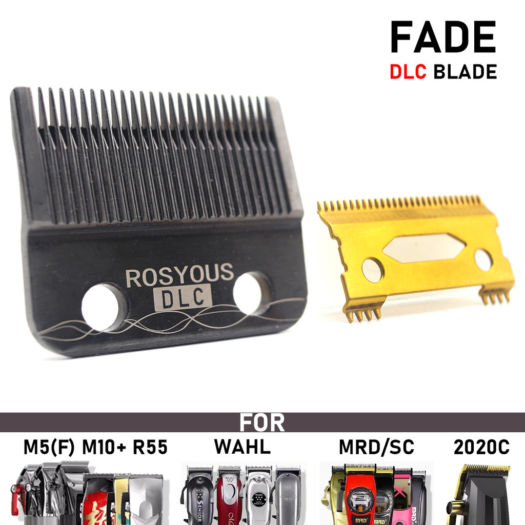 ใบมีด DLC สําหรับ Madeshow/WAHL/MRD/Gam/SC/JRL/KEMEI ปัตตาเลี่ยนมืออาชีพอุปกรณ์เสริมใบมีดบางพิเศษเปลี่ยนทริมเมอร์