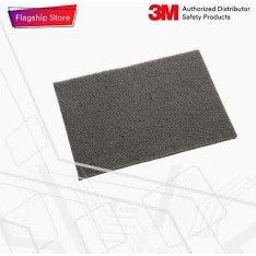 สก๊อตช์-ไบรต์™ 7448 แผ่นใยขัดสำหรับงานขัดละเอียดพิเศษ สีเทา ขนาด 6x9 นิ้ว