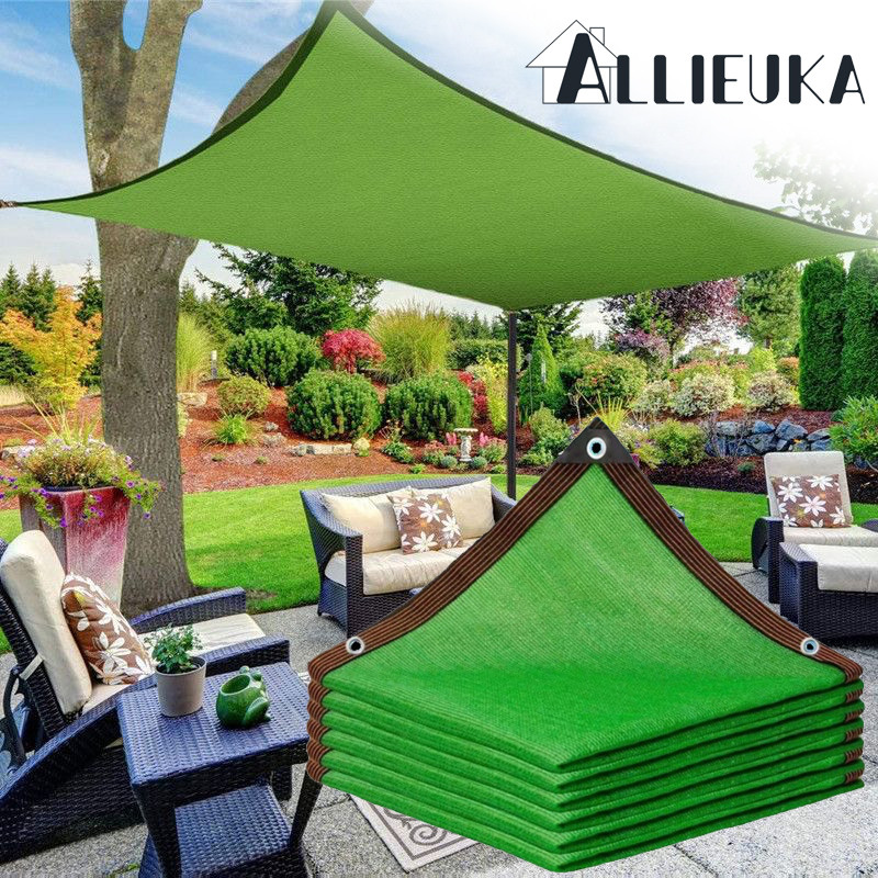 Allieuka ตาข่ายกรองแสง สแลนกรองแสง แสลนกรองแสง90% ตาข่ายกันแดด ช่วงการใช้งานกว้าง 2*3M/2*4M/3*4M/3*5M/4*6M ราคา ถูกที่สุด ดีลบีเคเค
