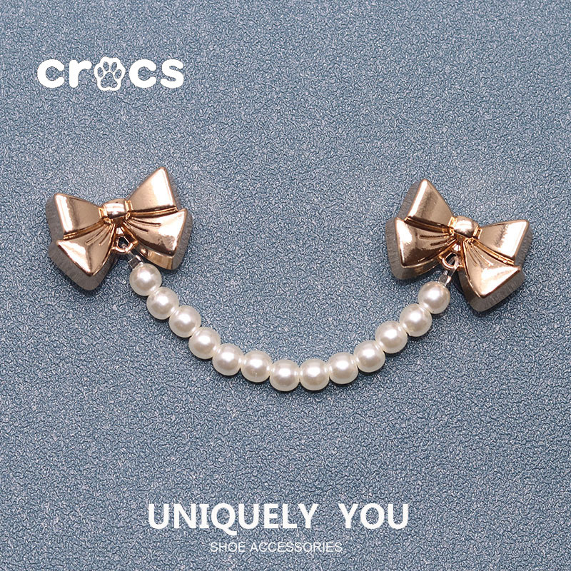Crocs JIbbitz Wealth Chain JIbbitz TJC Cave Shoes Accessories charm Crocs Metal Diamond Shoe Buckle