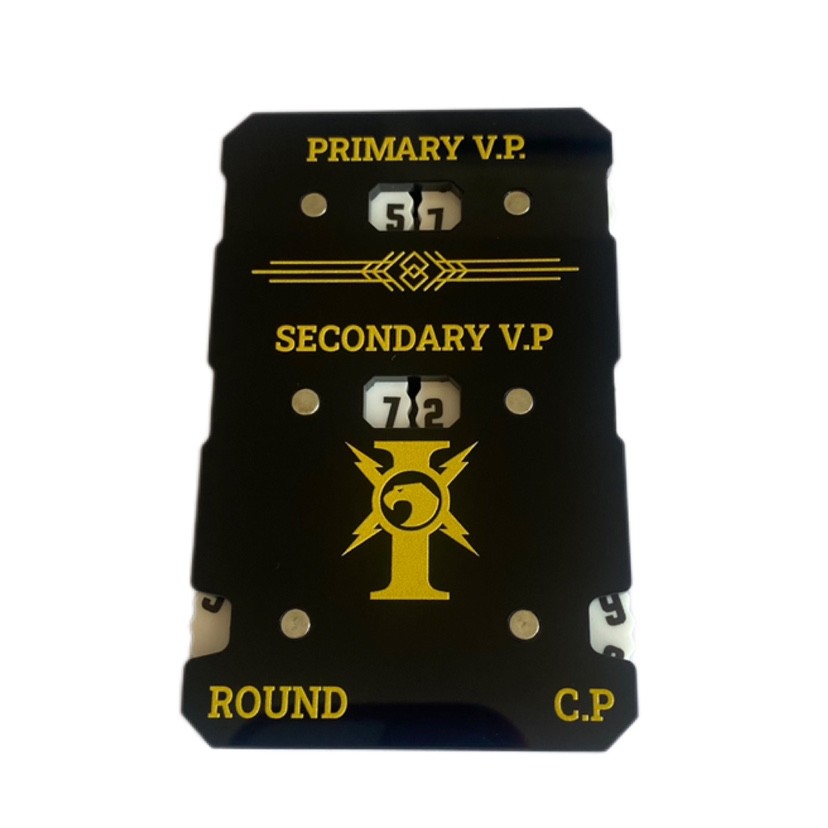 Primary เกมกระดานเคาน์เตอร์สี่เหลี่ยมผืนผ้าอะคริลิคการพิมพ์บาดแผล Tracker