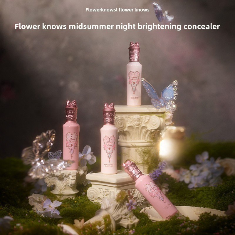 Flower Knows Brightening Concealer Flower Awareness Brightening Liquid Concealer Midsummer Night Concealer Midsummer Night Series Soft Focus Brightening Concealer คอนซีลเลอร์ใบหน้า - รูปที่ 3