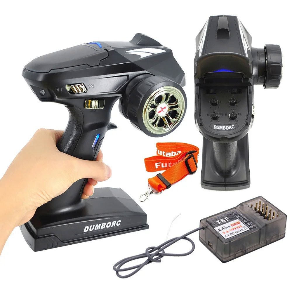 Dumc X4/X5/X6/X6A/x6p 2.4GHz เครื่องส่งสัญญาณพร้อม/x6fg/x6dc/ตัวรับสัญญาณ x6yc และชุดไฟ LED สำหรับ R