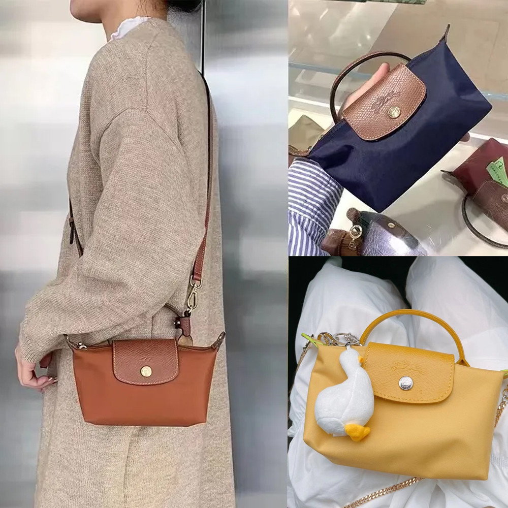 พร้อมส่ง  Longchamp กระเป๋า 34175 2024 สะพายไหล่ ผ้าไนล่อน ใบสั้น เป็นมิตรกับสิ่งแวดล้อม สําหรับสตรี