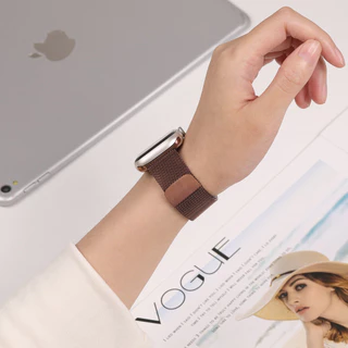 สายรัดสแตนเลส Milanese for IWatch Apple Watch Ultra 3 2 49 มม Series 11 10 9 8 7 46 มม 42 มม 41 มม 38 มม 40 มม 45 มม