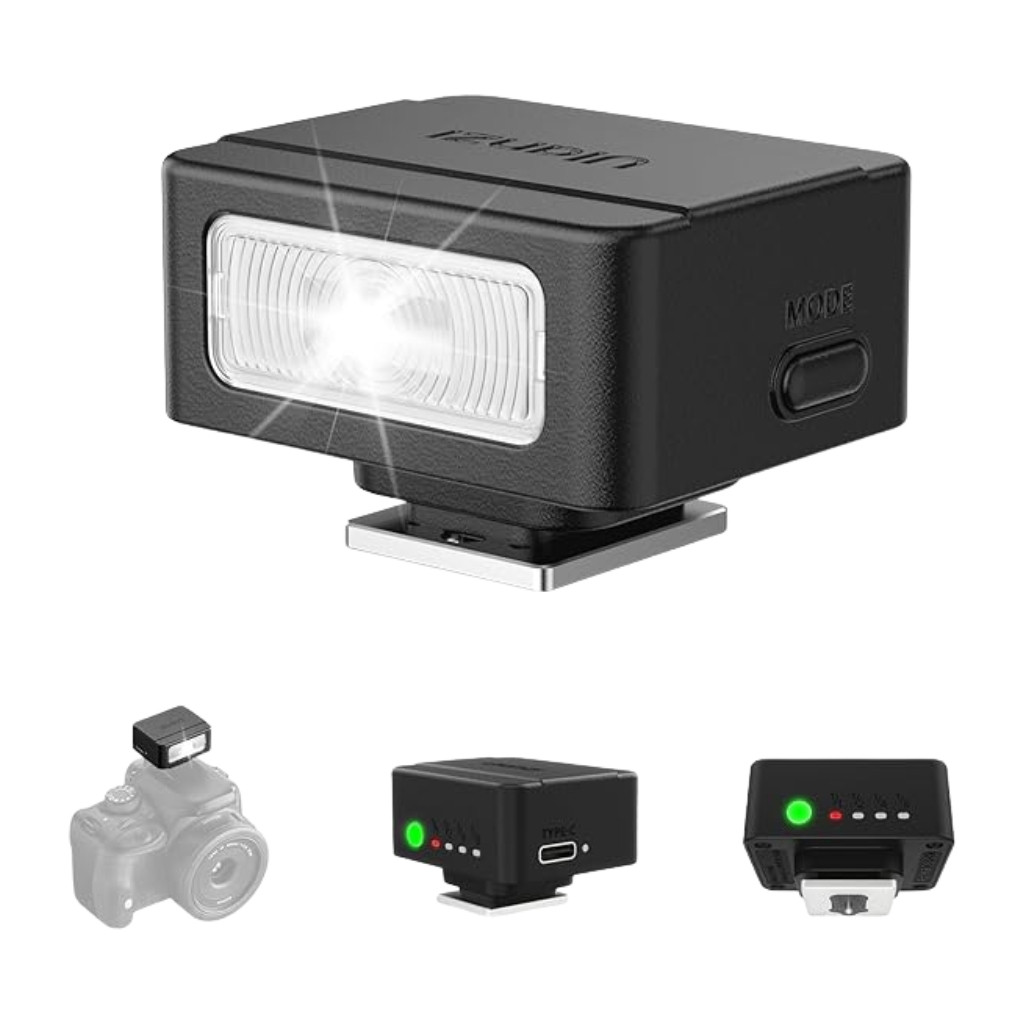 Ulanzi SL01/SL02 Camera Flash แฟลชกล้อง DSLR Mirrorless แบบ Universal Hot Shoe Mount แบตในตัว