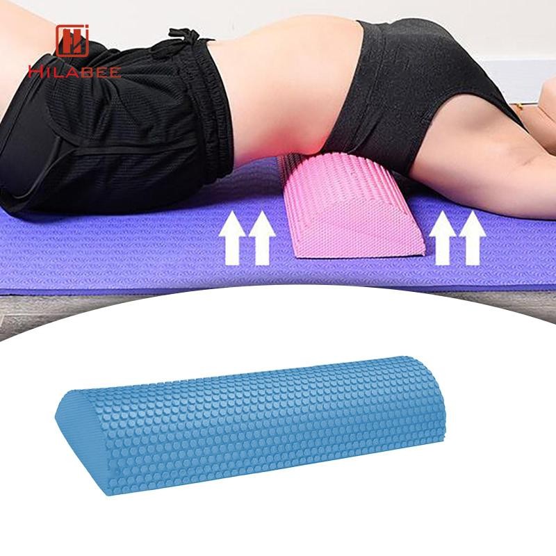 Hilabee Half Round EVA Foam Roller Half Roller Foam Yoga Blocks Balance Heavy Duty Anti Slip Half Round Foam Roller สําหรับยิม ราคา ถูกที่สุด ดีลบีเคเค แกลเลอรีภาพที่ 6