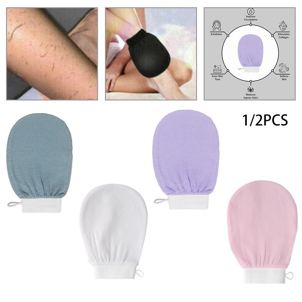 【WIK】Skin Cells Bath Glove Exfoliating Gloves 1/2 Pcs Bath Scrub Exfoliating