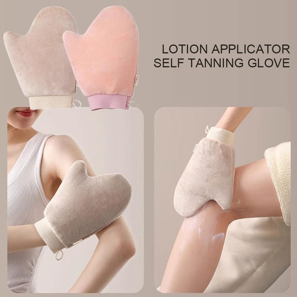 Fasola Lotion Applicator Self Tanning Glove ถุงมือโลชั่นบํารุงผิว