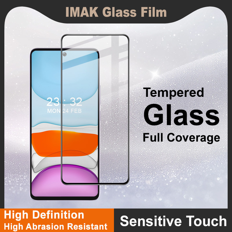 สําหรับ POCO M7 Pro แก้ว IMAK Pro + กระจกนิรภัยเต็มรูปแบบสําหรับ POCO M7 Pro 5G ฟิล์ม